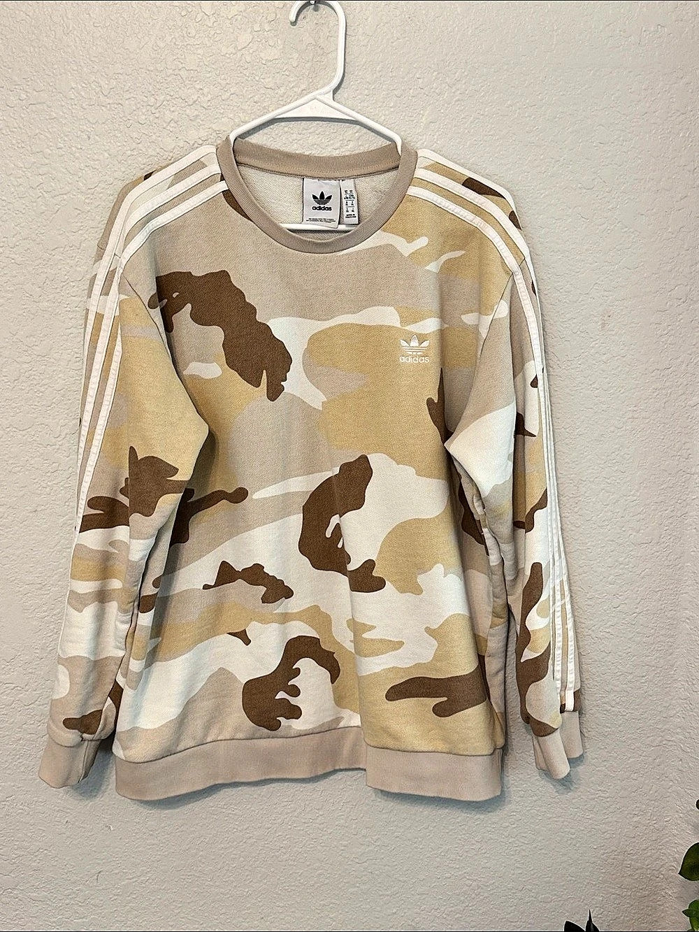 adidas Originals Camouflage Crewneck Sweatshirt Camo XL